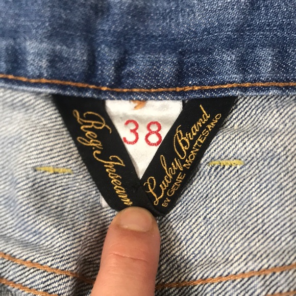 Lucky Brand by Gene Montesano Straight Leg Jeans - Picture 6 of 8